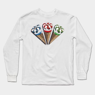 Cornetto Trilogy movie Long Sleeve T-Shirt